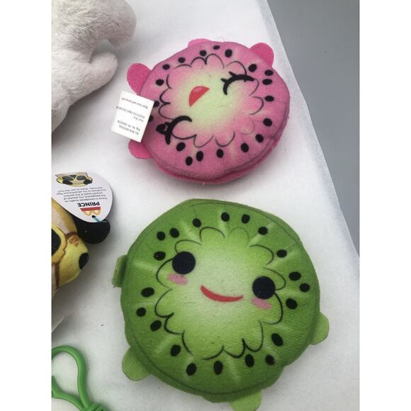 14 Pcs Mini Stuffed Small Plush Animal Miniature toys USED SEE PHOTO - Picture 10 of 11